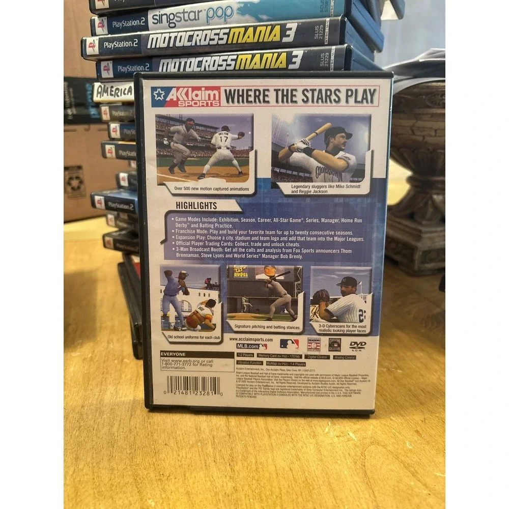 Allstar Baseball 2003 [Playstation 2] Complete With Manual. Tested